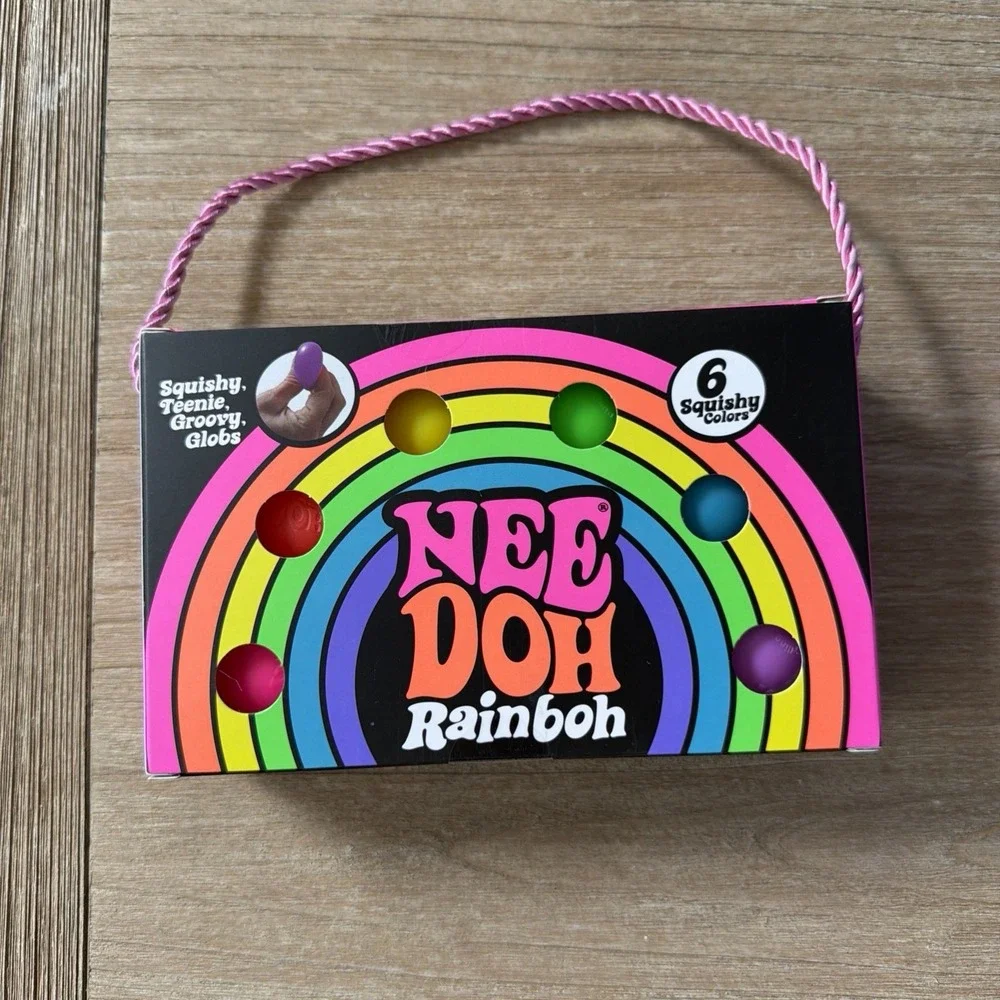 Nee Doh Rainboh Groovy Globs New In Box